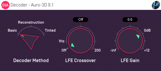 O3A Decoder - Auro-3D 9.1