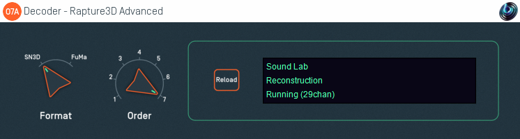 O7A Decoder (16 Channels) - Rapture3D Advanced