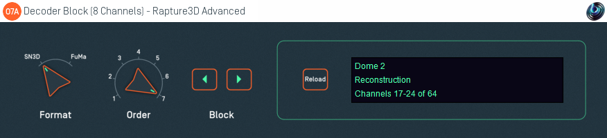 O7A Decoder Block - 8 Channels