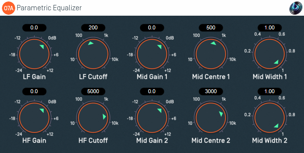 O7A Parametric Equalizer