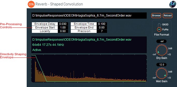 O7A Reverb - Shaped Convolution