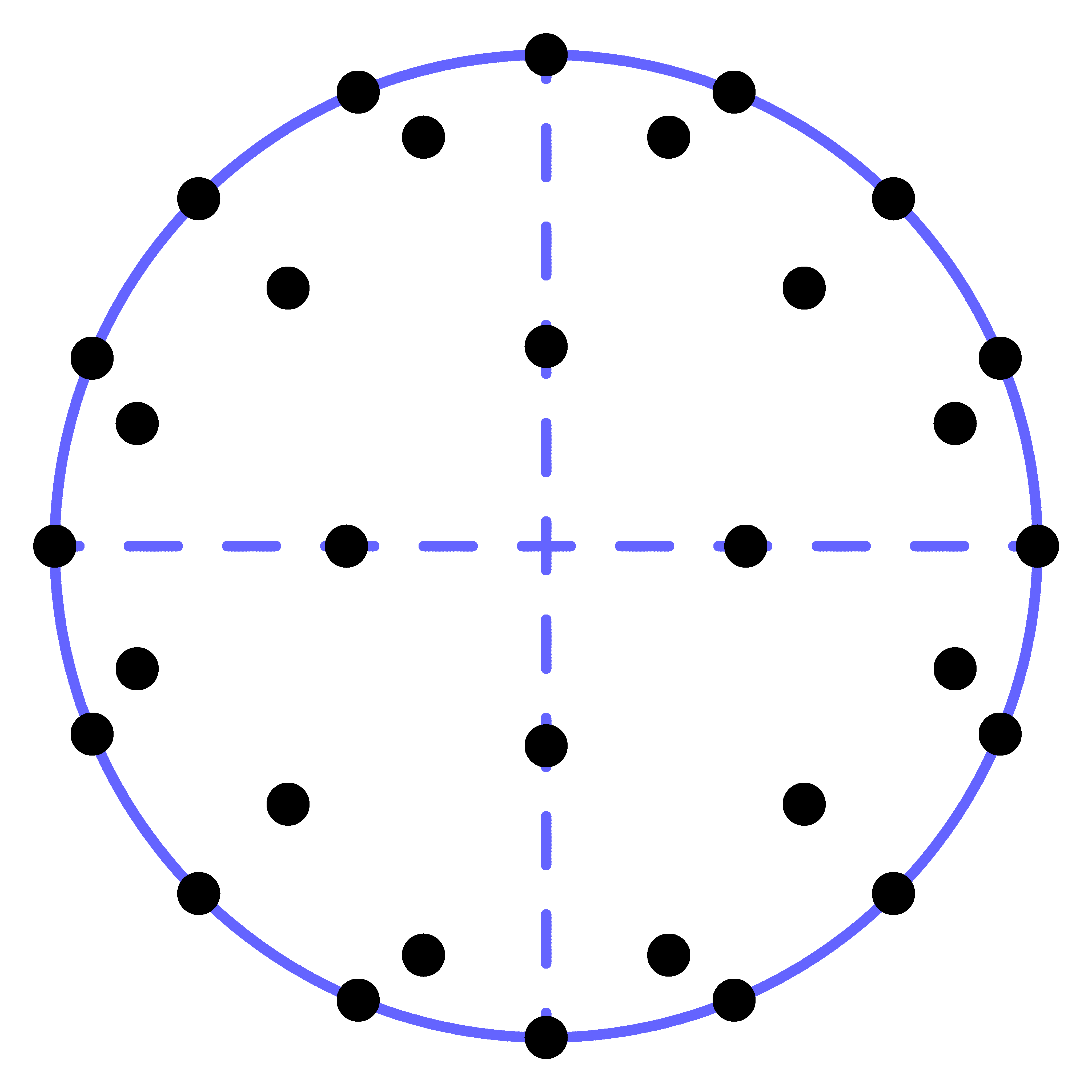 Spatial Audio Dome 32 Virtual Speaker Layout