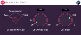 O3A Decoder - Auro-3D 10.1