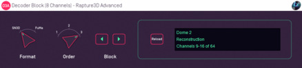 O3A Decoder Block (8 Channels) - Rapture3D Advanced