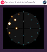 O3A Decoder - Spatial Audio Dome 24