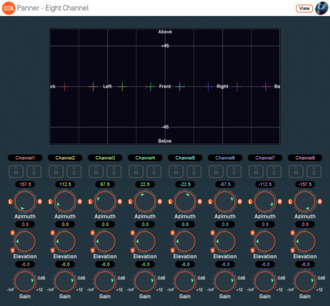 O7A Panner - Eight Channel