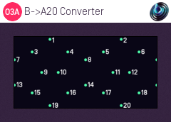 O3A B->A20 Converter