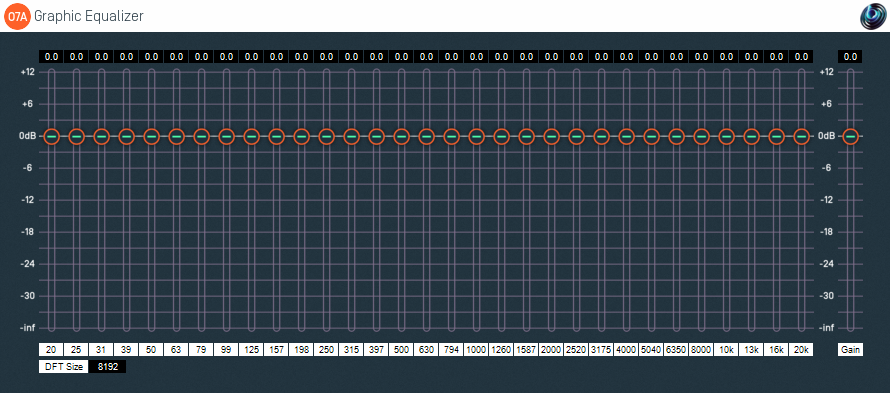 O7A Graphic Equalizer