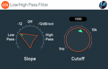 O7A Low/High Pass Filter